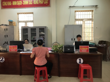 Ủy ban nhân dân xã Thạnh Tân công bố kết quả bộ chỉ số phục vụ người dân, doanh nghiệp tháng 9/2023