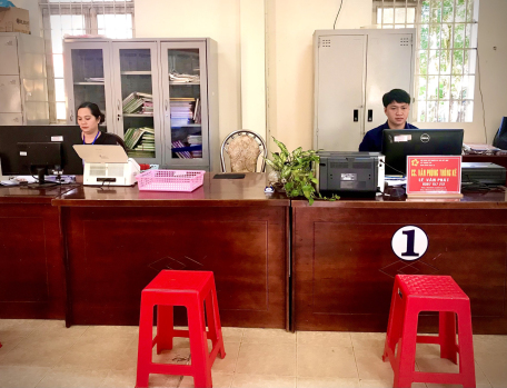 Ủy ban nhân dân xã Thạnh Tân công bố kết quả bộ chỉ số phục vụ người dân, doanh nghiệp tháng 12/2023