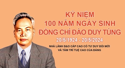 Tuyên truyền kỷ niệm 100 năm Ngày sinh đồng chí Đào Duy Tùng (20/5/1924 - 20/5/2024)